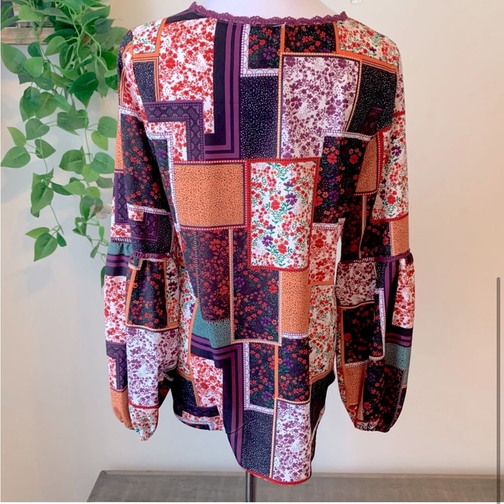 Patchwork Blouse - image 4